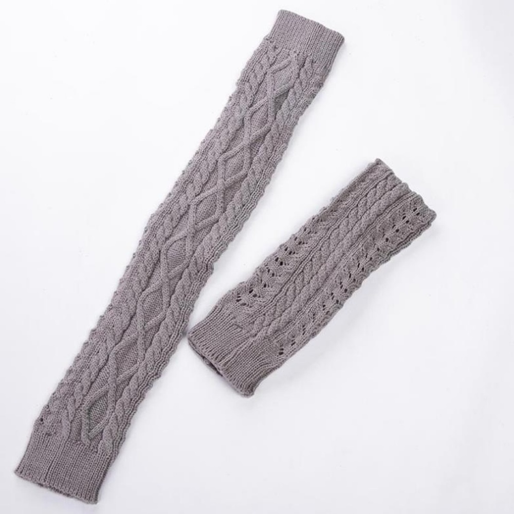 ❤️NEW Sexy Knit Over the Knee Leg Warmer Stockings - Picture 5 of 5